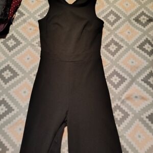 SHEIN Black Sleeveless Jumpsuit